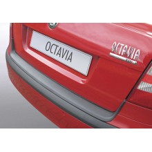  Накладка на задний бампер полиуретановая Skoda Octavia A5 HB (2005-2008)